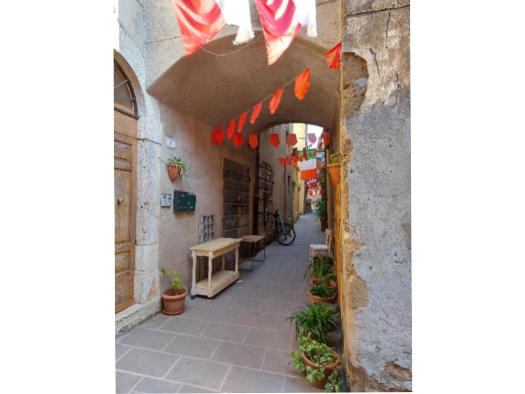 La Casa Romantica nel Ghetto Pitigliano Esterno foto
